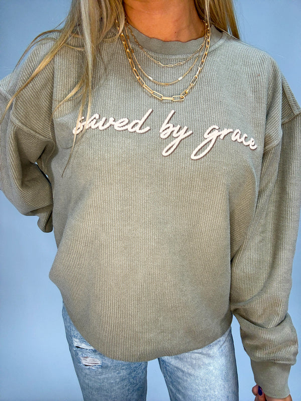 Saved Corduroy Pullover