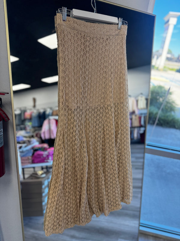 Natural Lace Skirt