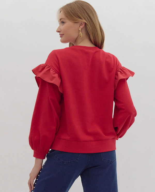 I'm The Present Top Longsleeve