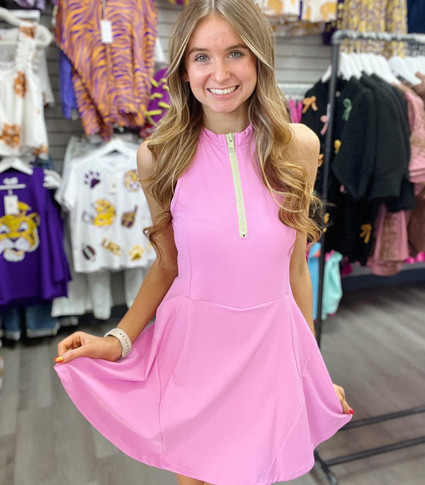 Athletic Dress with Built In Shorts