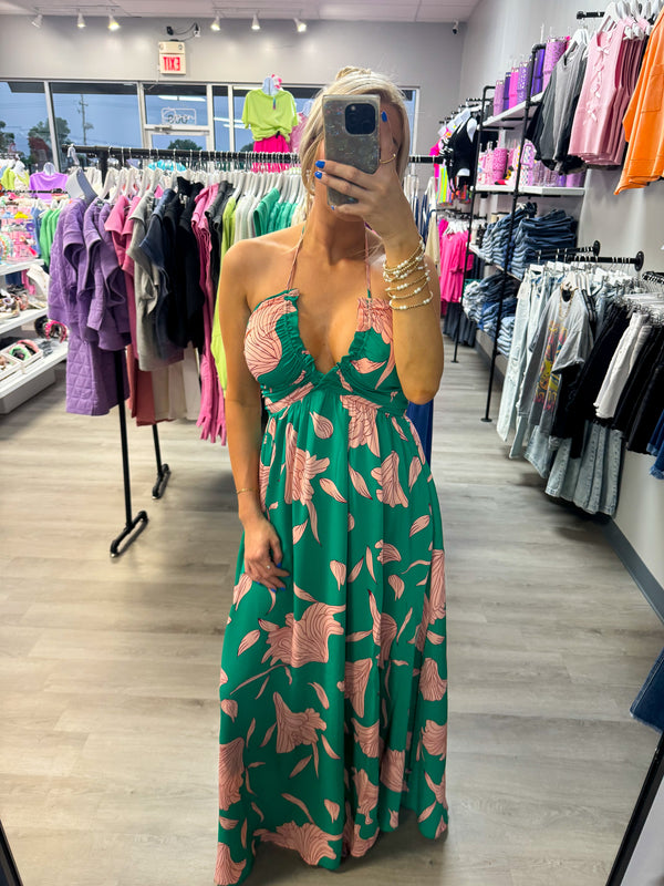 Here in Paradise Maxi Dress