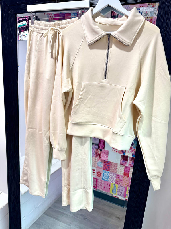 You Found Me - High-Waist Drawstring Straight-Cut Pants