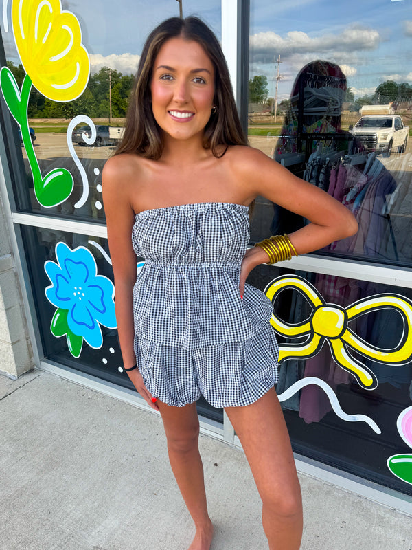 Gingham Checkered SET