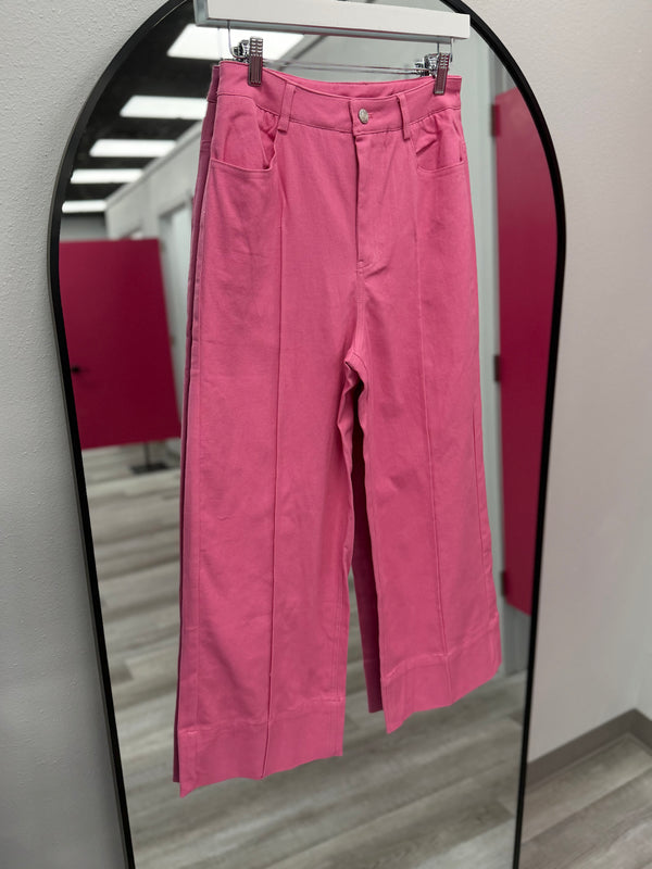 Pink Seam Pants
