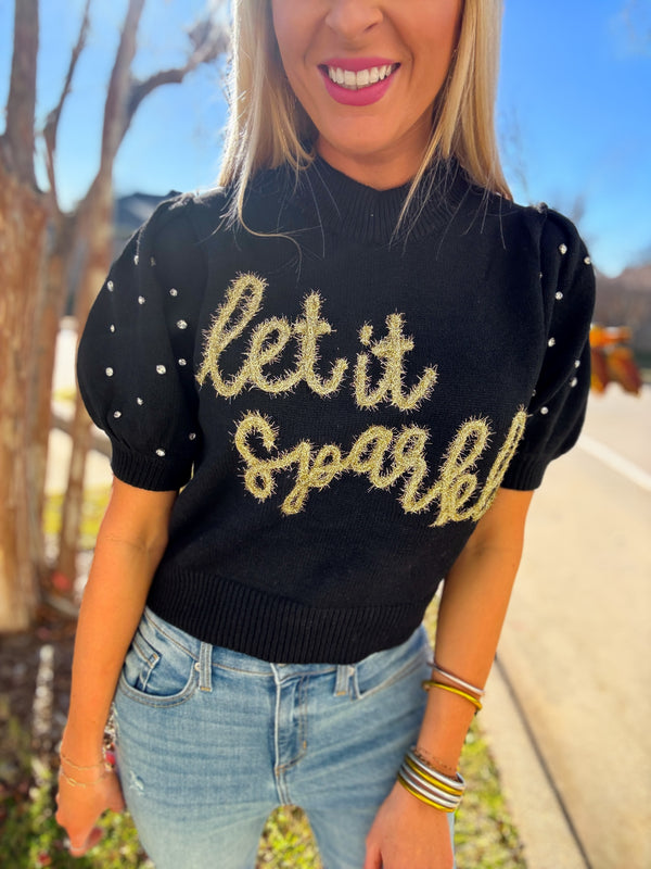 Let It Sparkle Top