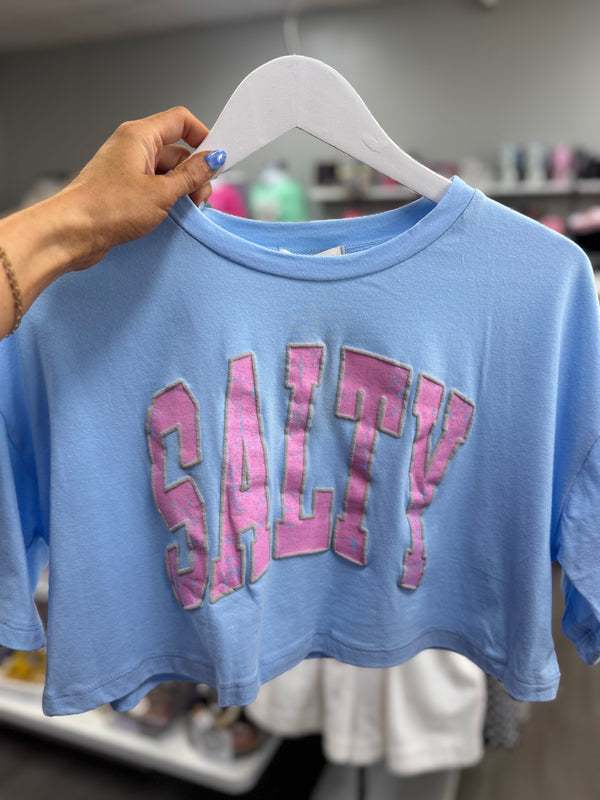 Sea Salt Summer Graphic Tee Puff Print