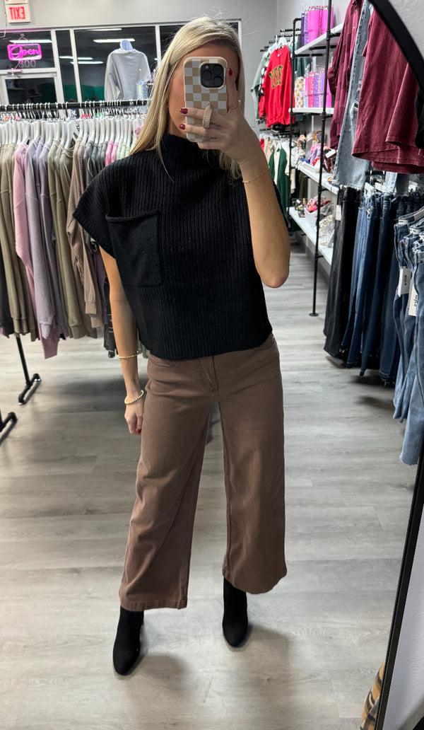 Days Like These Brown Denim Pants