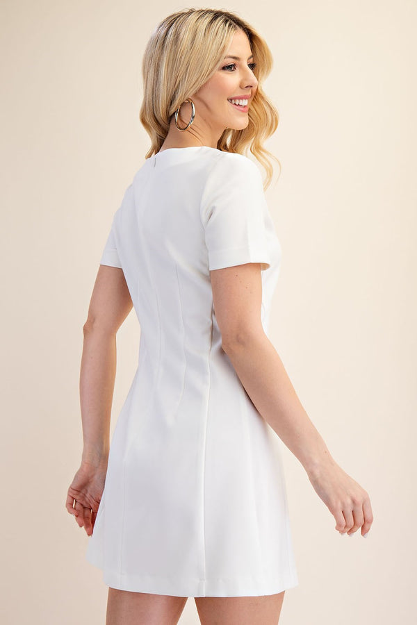 Next Thing You Know Fit and Flare Mini Dress