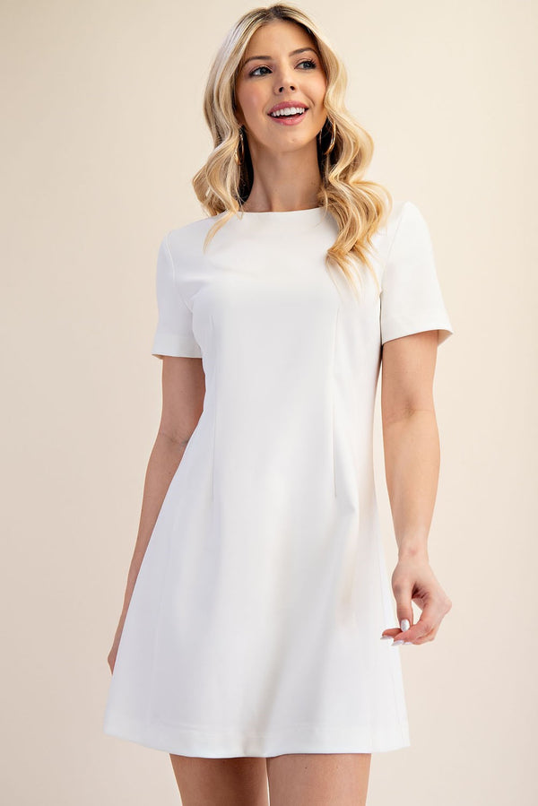 Next Thing You Know Fit and Flare Mini Dress