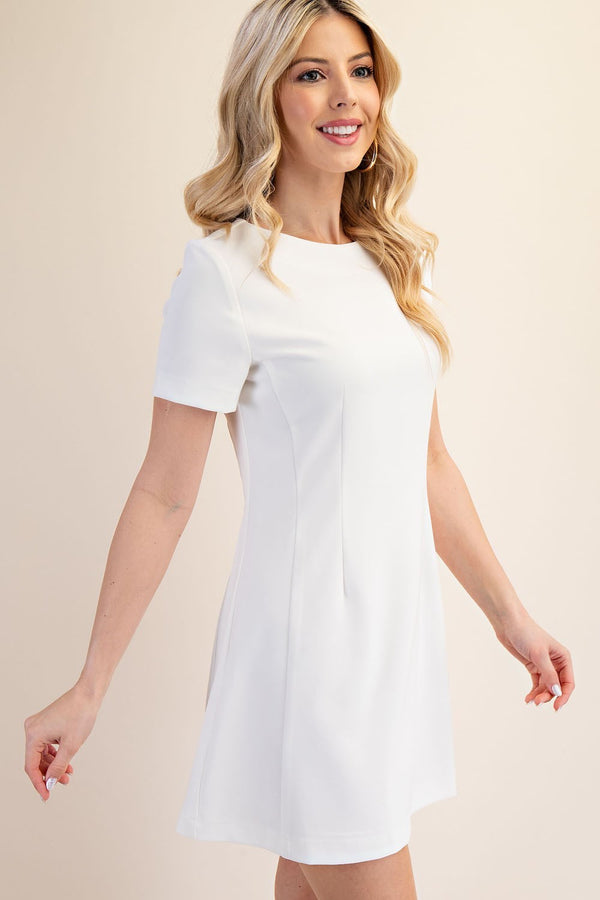 Next Thing You Know Fit and Flare Mini Dress