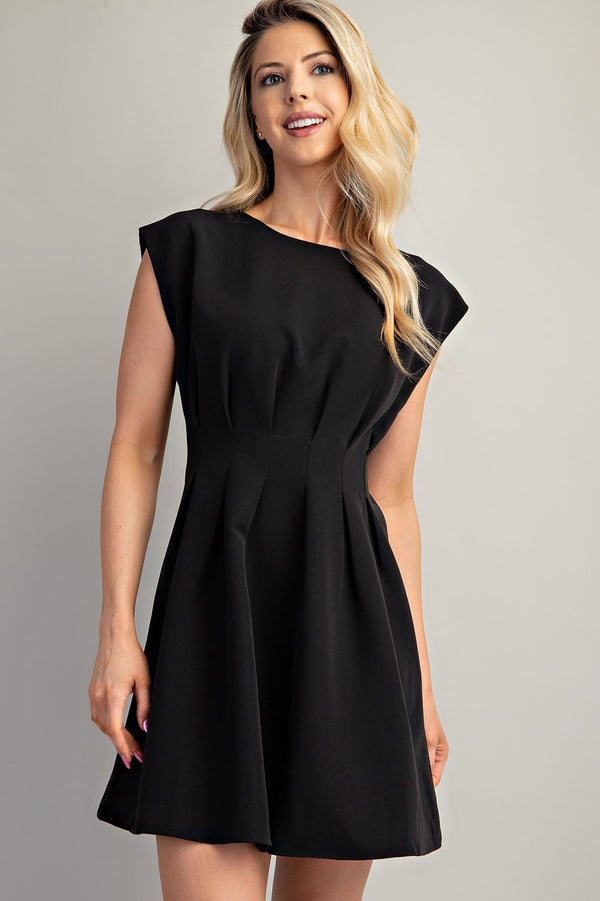 Pleated to Meet You Dress