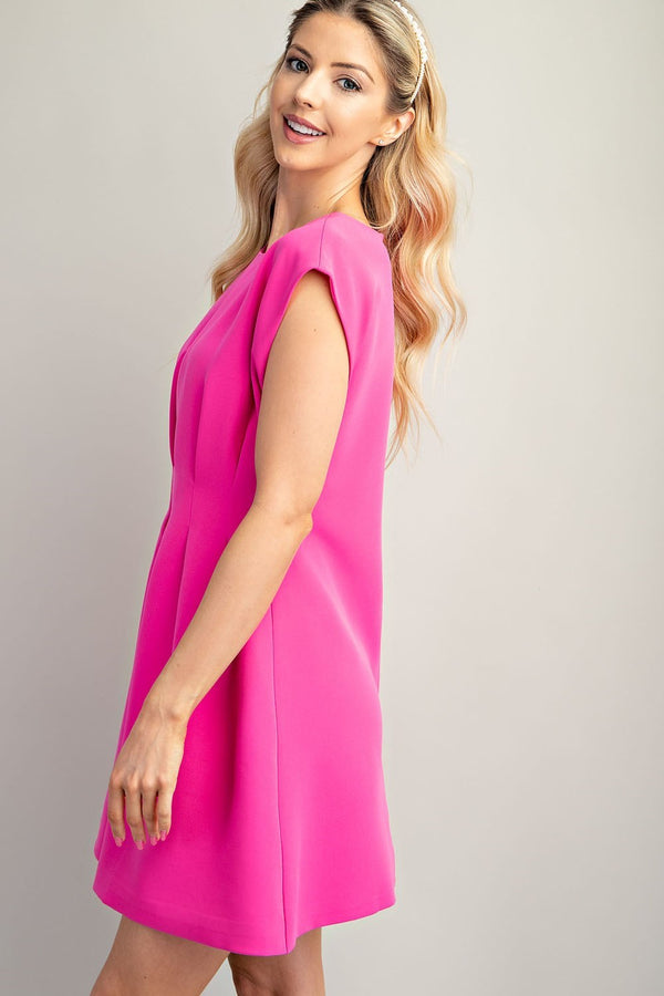 Pleated to Meet You Dress