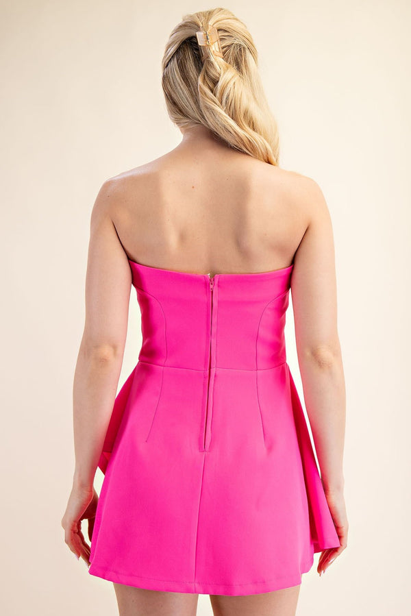 She's a Stunner Strapless Romper