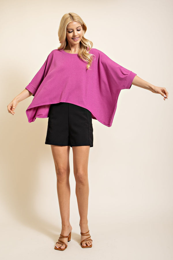 Go My Way Dolman Sleeve Top