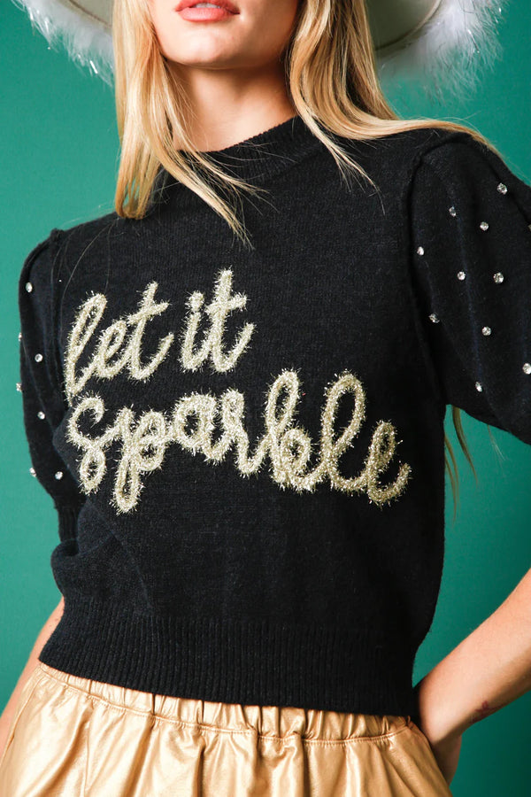 Let It Sparkle Top