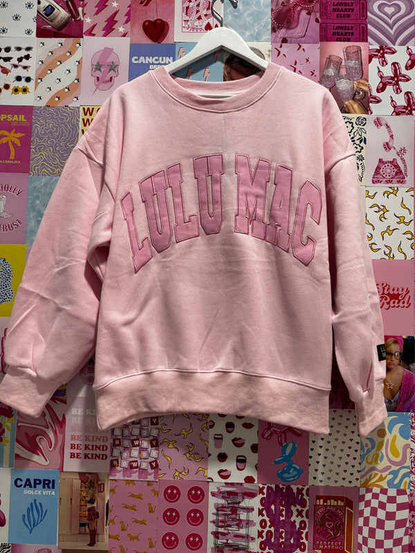 Monochromatic Pink Sweatshirt | LULUMAC