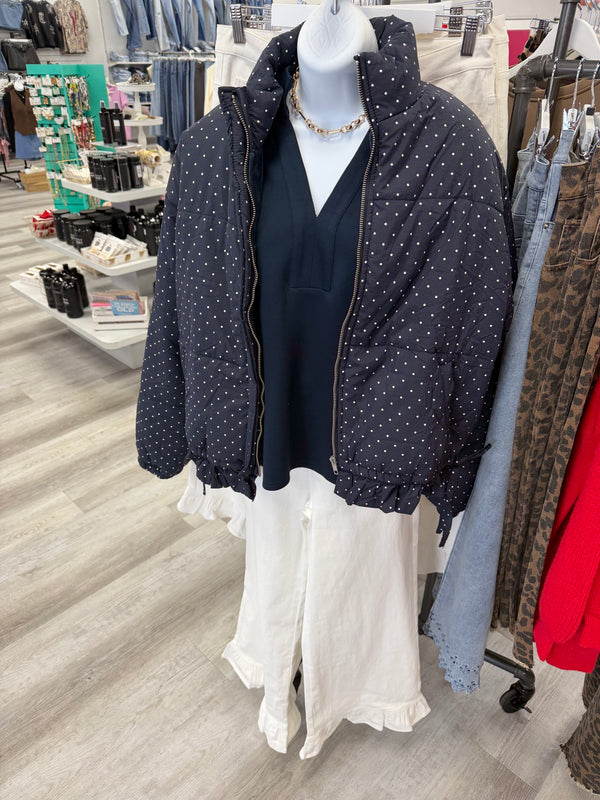 Go With It Ruffle Hem Pant | White