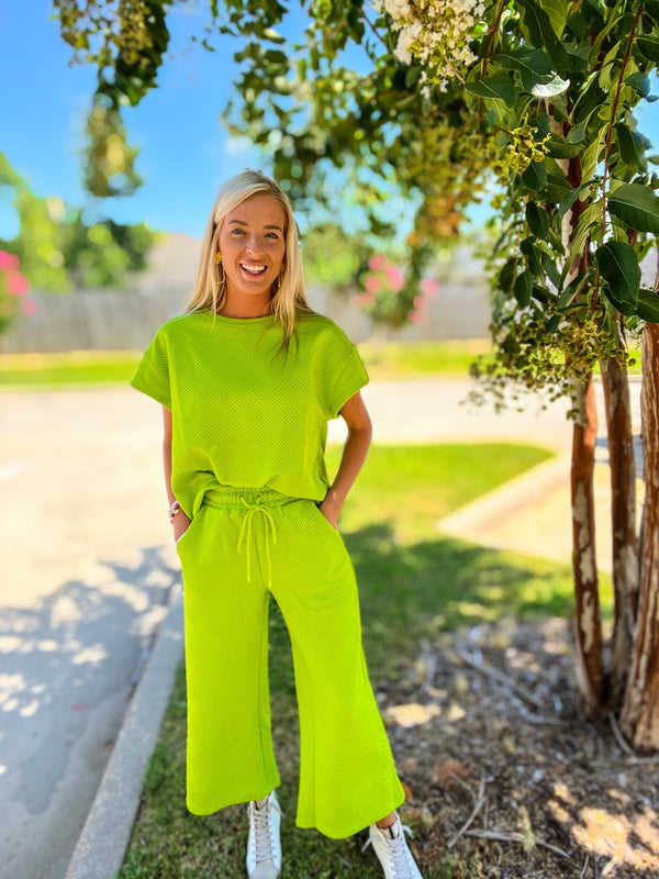 Round the World Textured Top - ONLINE ONLY