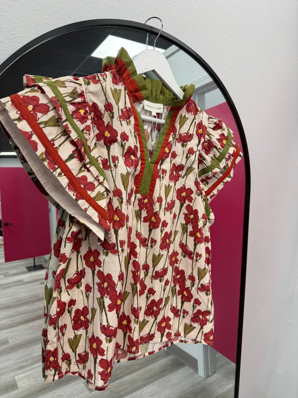 Distinctly Sweet Top | Brick Rust