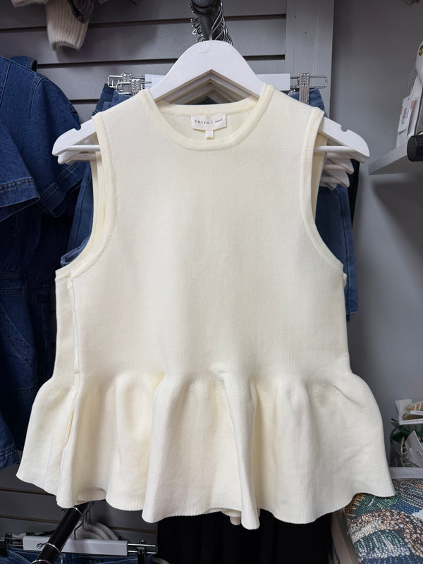 Pretty In Peplum Top