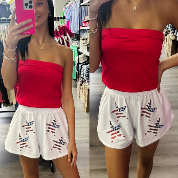Star Sequin Shorts