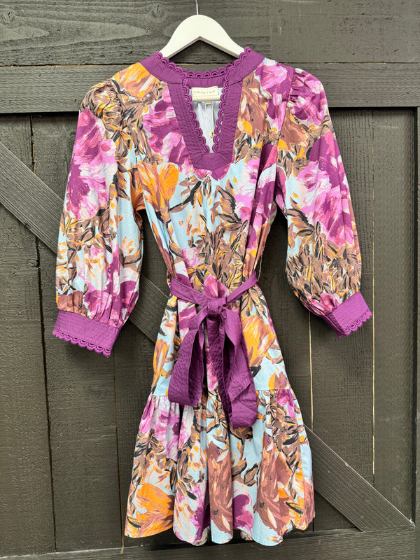 Chasing Fall Dress | Plum