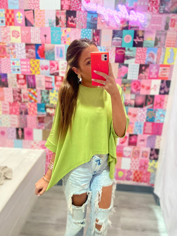 Go My Way Dolman Sleeve Top