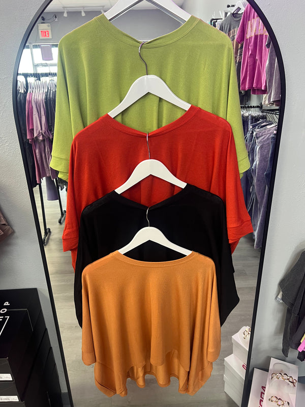 Go My Way Dolman Sleeve Top