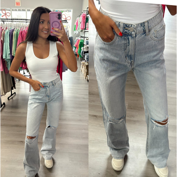 The Lyric Denim | 90's Vintage Super High Rise Flare Jeans