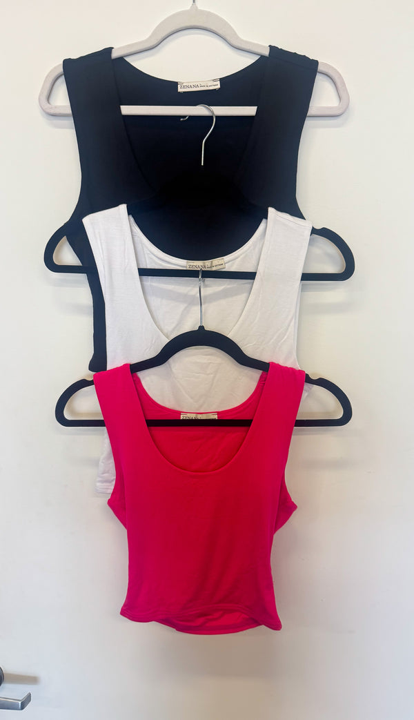 SAVAGE BIRTHDAY DEALS | Double layered cropped tank top