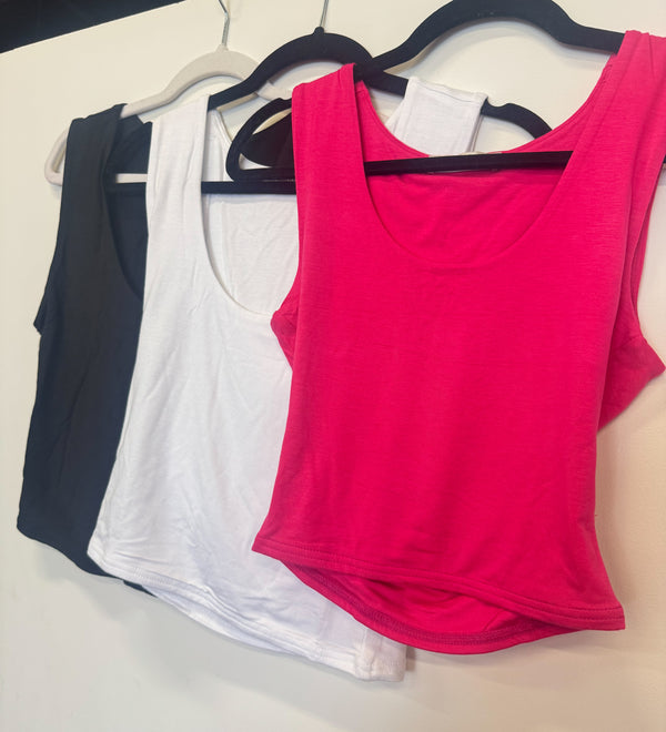 SAVAGE BIRTHDAY DEALS | Double layered cropped tank top