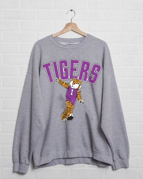 Mike the Tiger Distressed Sweatshirt