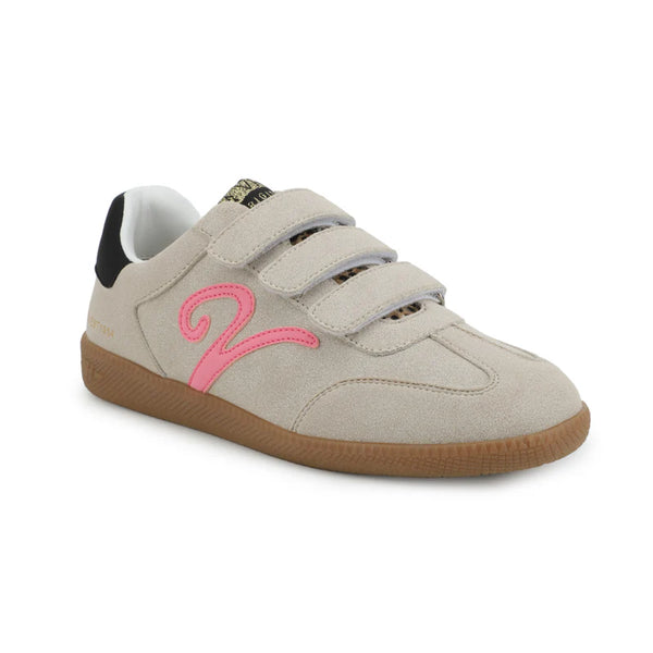 Pace Sneaker Taupe Leopard and Pink | Vintage Havana