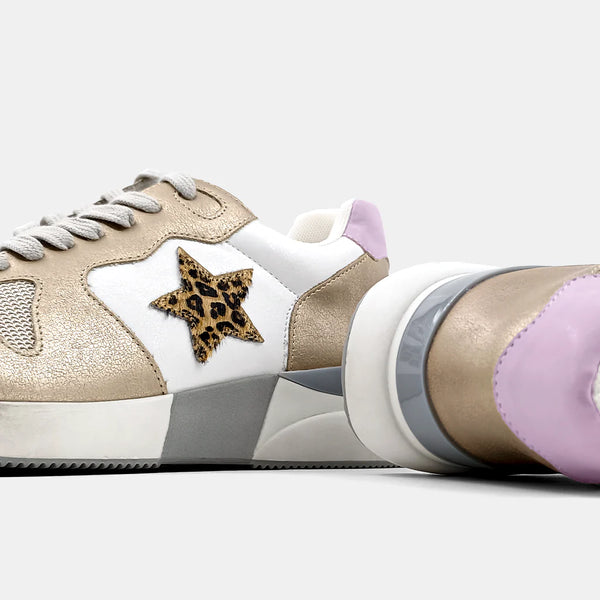 bLACK FRIDAY | The Patricia Sneaker - Light Gold