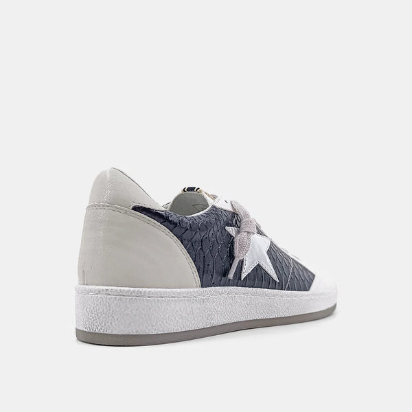 BLACK FRIDAY | The Paz Black Snake Sneaker | Shu Shop