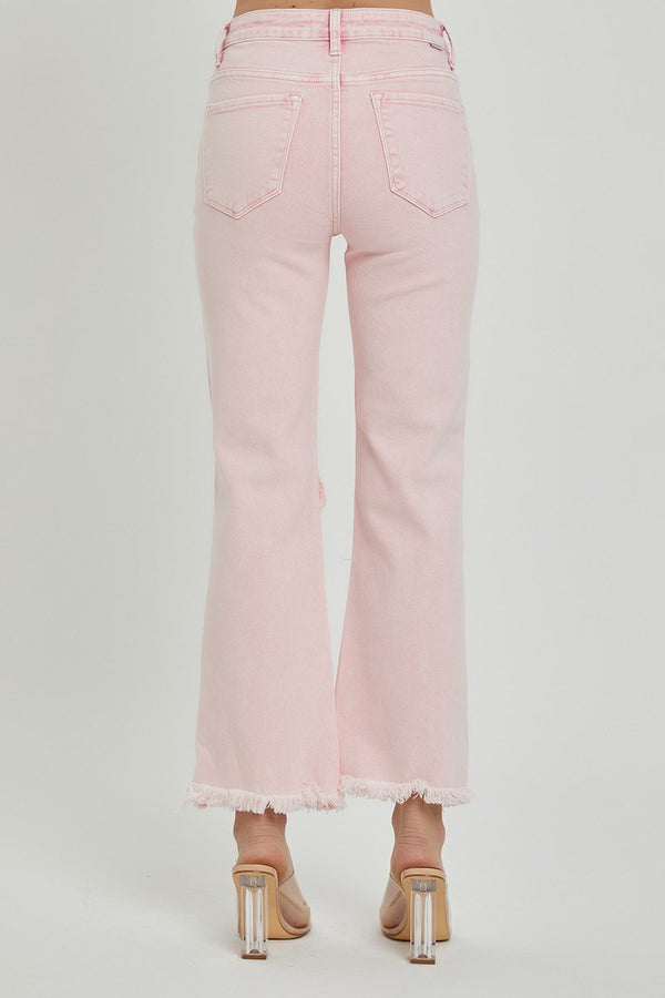 The Dani Denim | Pink Distressed