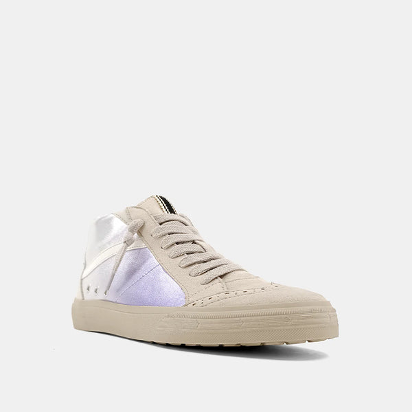 The Riley Sneaker - Lilac and Pink