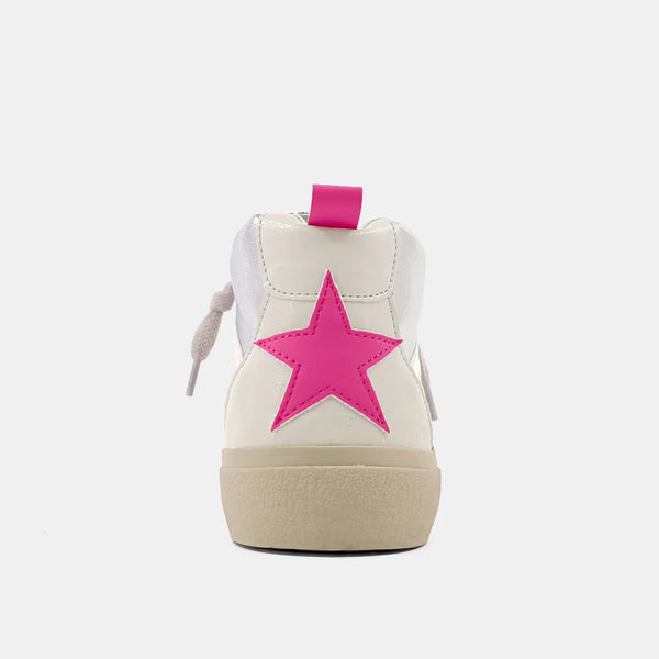 The Riley Sneaker - Lilac and Pink