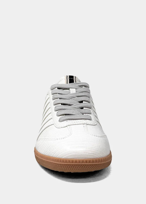 The Stevie Sneaker Bone Lizard | SHU SHOP