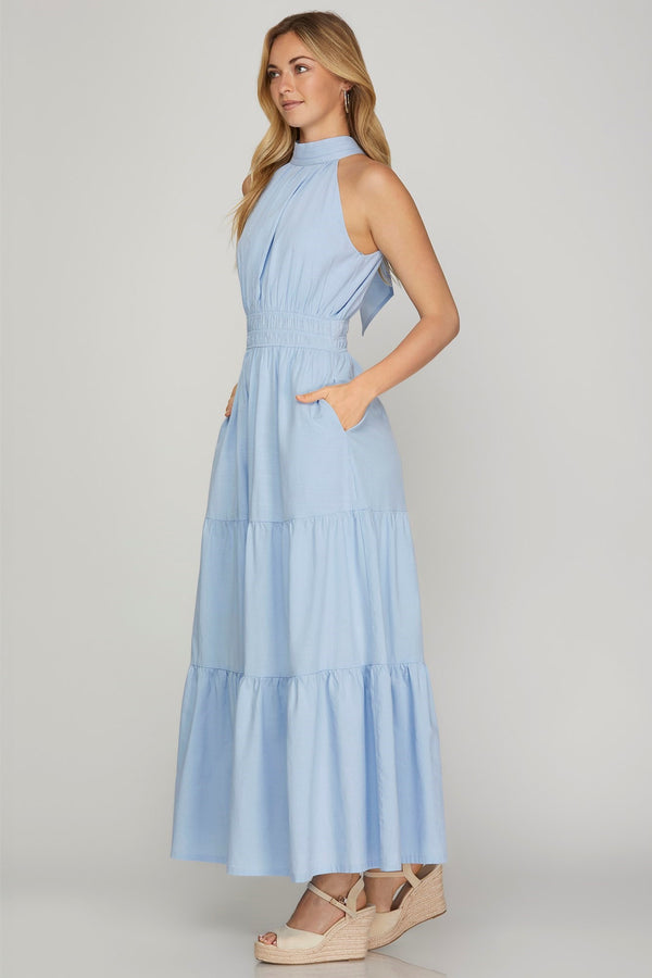 Halter Maxi Dress