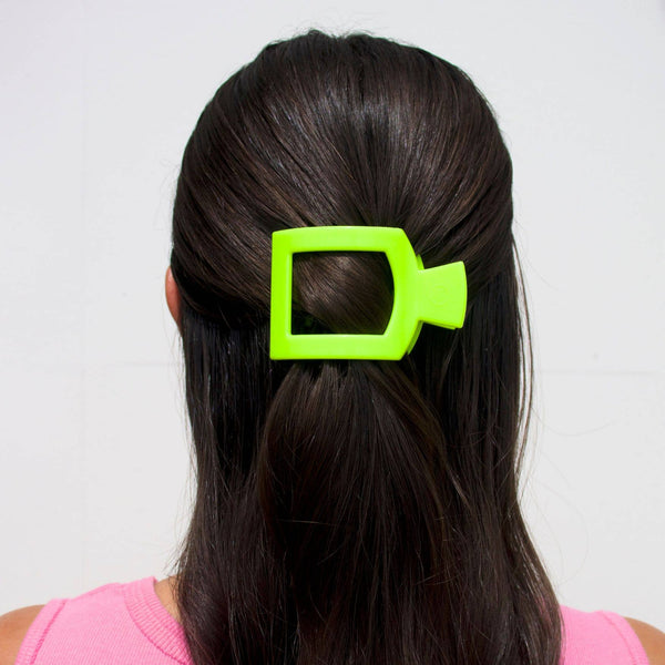 Flat Square Hair Clip | Small | Summer Brights