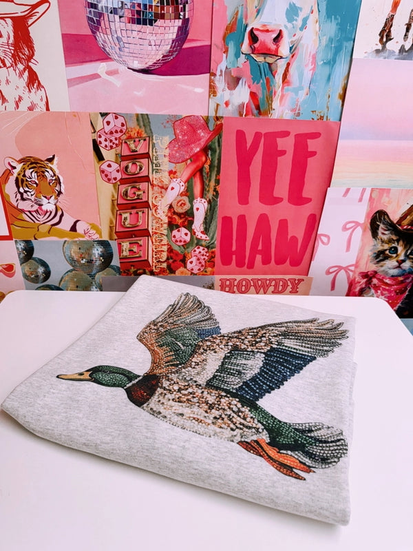 The Faux Bedazzled Duck - TSHIRT!