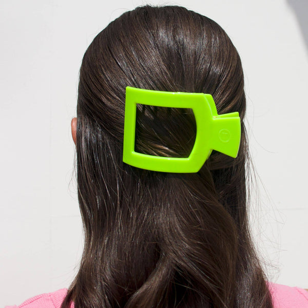 Flat Square Hair Clip | Medium | Summer Brights