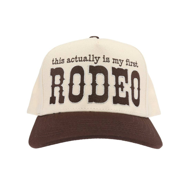 First Rodeo Embroidered Trucker Hat TCM0002