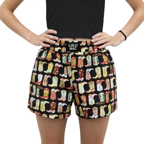 Boot Boxer Short Black | LULUMAC