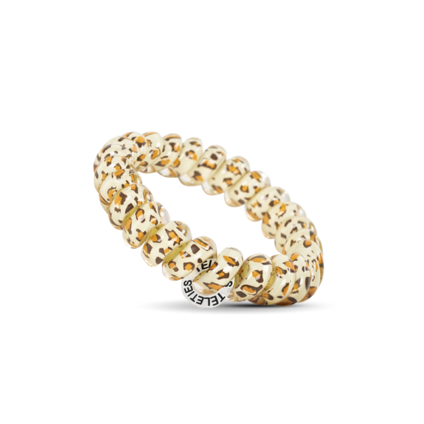 Leopard - Large Spiral Hair Coils, Hair Ties, 3-pack