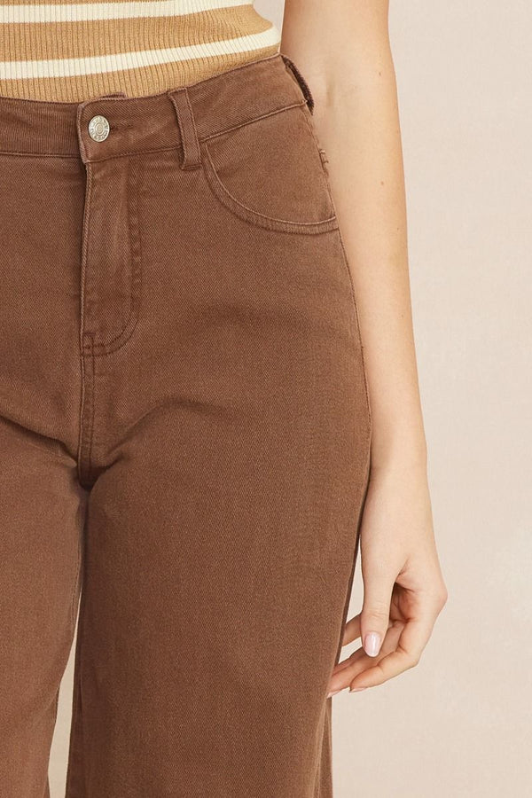 Days Like These Brown Denim Pants