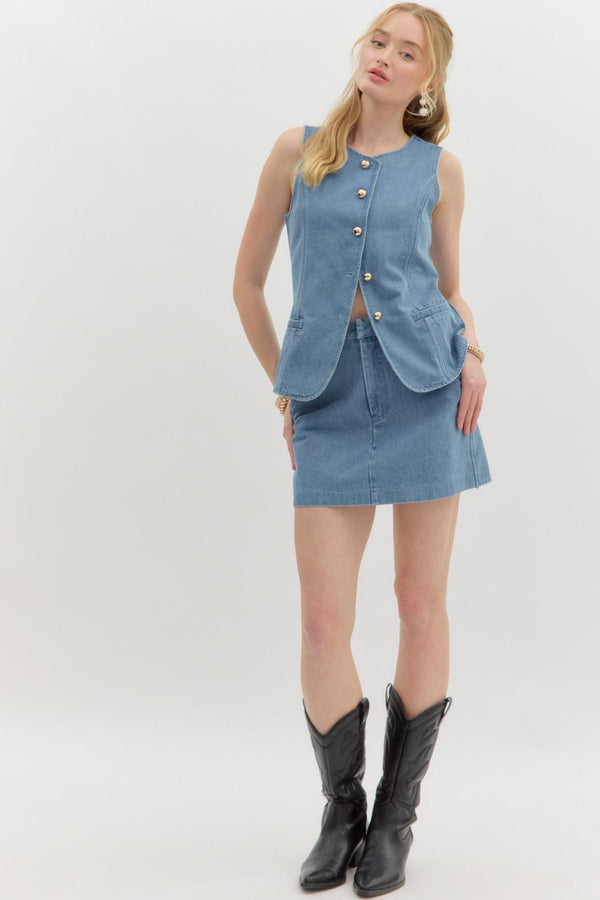 Casually Poised Skort