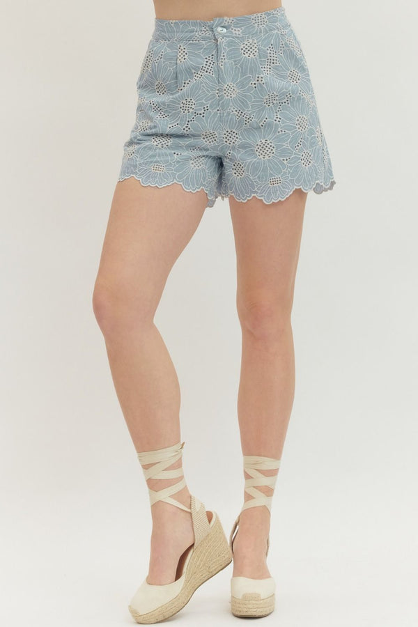 The Sweet Statement Lace Shorts