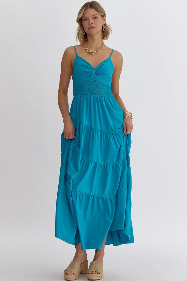 Aqua Waters Maxi Dress